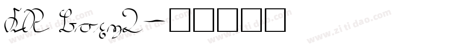 KR Boxy2字体转换